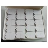 (UNUSED) FEMELI 1000 Pcs Price Tags for Tag Gun, 1.75 x 1.1 Inches Unstrung Marking White Blank Paper Sale Tag for Clothes, Shoes, Jewelry