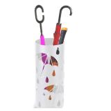 (UNUSED) BEWBBAT Umbrella Stand Rack for Entryway, Freestanding Round Metal Umbrella Holder, Rain Collection Umbrella Organizer Bin for for Can Walking Stick, Home Office Decor, Hold 4-5 Umbrellas