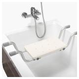 (UNUSED) CHOYTONG Bath Bench Seat for Bathtub - Suspended Shower Chair for Elderly, Disabled & Handicapped Heavy Duty Bathroom Aid, Supports up to 250 lbs, 33\ L x 9\" W"""
