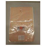 FACTORY SEALED - 6000 Pack - 1/4\ Small Dot Stickers Round Circle Labels - Orange"