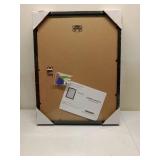 FACTORY SEALED - Yaetm 12x16 Black Wood Picture Frame With Mat for 8.5x11 Set of 2, Solid Wood Poster Frame 12 by 16 inches, Wall Gallery Photo Frames for Wall Mounted (2 pack, Black)