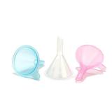 FACTORY SEALED - Refillable Cosmetic Containers Funnels, Funnels for Filling Bottles of Lotion, Water, Essential Oils, Lotions, Shampoo, Conditions, Cleaning Products, Pink, Clear, Blue