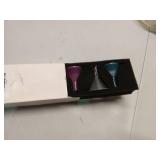 FACTORY SEALED - Refillable Cosmetic Containers Funnels, Funnels for Filling Bottles of Lotion, Water, Essential Oils, Lotions, Shampoo, Conditions, Cleaning Products, Pink, Clear, Blue