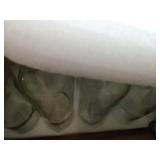 FACTORY SEALED - Encheng 12 oz Glass Bottles With Cork Lids,Home Brewing Juicing Bottles With Caps Shrink Capsules,Clear Wine Making Bottle For Sparkling Wine,Kefir,Food Storage,Leak Proof,Dishware Sa