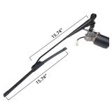 (UNUSED) Electric UTV Windshield Wiper Kit, 12V Electric Motor, Universal Power Wiper Kit (90Â° Wipe Sweep) with Washer Pump Kit for Polaris Ranger RZR 800/900/1000, Can Am Commander, Honda Pioneer,