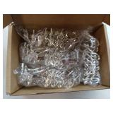 (UNUSED) FillTouch 24 Set Ramadan Napkin Rings Eid Mubarak Kareem Letter Metal Napkin Holder Muslim Alphabet Buckles Table Decor for Islamic Party(Silver,Ramadan Kareem)