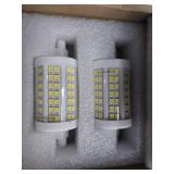 (UNUSED) DoRight 15W R7s LED Dimmable Bulb, 15W 1000LM J78 Halogen Bulb Equivalent, 110-130V Cool White 6000K Dimmable T3 LED Bulb, Double Ended Floodlight Bulbs for Work, Security, Floor Lamps, 2 Pac