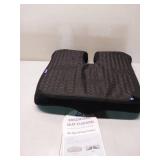 Cushion Lab Patented Pressure Relief Seat Cushion for Long Sitting Hours on Office & Home Chair - Extra-Dense Memory Foam for Soft Support. Car Pad for Hip, Tailbone, Coccyx, Sciatica - Black - Retail