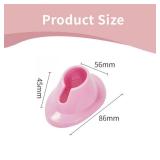 FACTORY SEALED - YAFIYGI 2 PCS Nail Polish Bottle Holder Stand - Soft Rubber, Untippable and Non-Tippable Manicure Display Tool