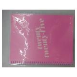 FACTORY SEALED - Rileys & Co 2025 Diagonal Weekly Planner - Annual Weekly & Monthly Agenda Planner, Jan - Dec 2025, Flexible Cover, Notes Pages, Twin-Wire Binding (8.5 x 11-Inches, Pink)