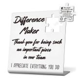 FACTORY SEALED - THRXOBN Difference Maker Gift for Mentor, New Chapter Gifts for Mentor, Congratulation Gifts for Mentor,New Job Gift for Mentor, Appreciation Gifts for Mentor,WLK35