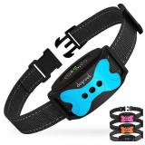 (UNUSED) DogRook Dog Bark Collar | Smart Collar for Dog Training | No Shock | Beep & Vibration | Rechargeable | No Bark Collar for Dogs | Anti Bark Collar for Large Dog, Medium Dog, Small Dog | 12-110