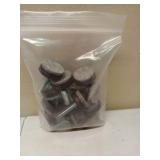 (UNUSED) Anwenk Furniture Levelers Adjustable Furniture Feet Leveling Table Chair Levelers T-Nut Leg Levelers with High-Density Felt, 1/4-20x1 Threaded Shank T-Nuts 12 pack