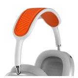(UNUSED) Headband Cover for Apple AirPods Max, WQNIDE Washable Soft Silicone Headphone Headband Protectors/Comfort Cushion/Top Pad Protector Sleeve Compatible with AirPods Max (Orange)