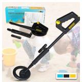 FACTORY SEALED - all-sun Junior Metal Detector for Children DIY Beach Yard Toy, Black