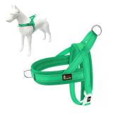 Plutus Pet No Pull Dog Harness with Breathable Mesh Padded, Adjustable Reflective Escape Proof Dog Harness, Quick Fit Dog Vest Harness for Small Medium Large Dogs(M, Green)