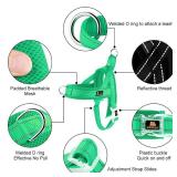 Plutus Pet No Pull Dog Harness with Breathable Mesh Padded, Adjustable Reflective Escape Proof Dog Harness, Quick Fit Dog Vest Harness for Small Medium Large Dogs(M, Green)