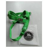 Plutus Pet No Pull Dog Harness with Breathable Mesh Padded, Adjustable Reflective Escape Proof Dog Harness, Quick Fit Dog Vest Harness for Small Medium Large Dogs(M, Green)