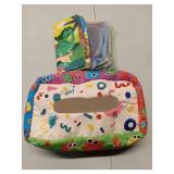 (UNUSED) URMYWO Baby Tissue Box Toy - Montessori Baby Toys for 6-12 Months 1 Year Old Boy Girl - Soft Crinkle Sensory Toys for Infant Toddlers - Easter Basket Essentials Stuffers - Baby Boy Girl Gifts