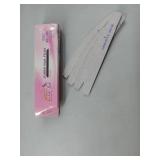 4 pcs - PANA Jumbo Double-Sided Emery Nail File for Manicure, Pedicure, Natural, and Acrylic Nails - Black (Grit 80/80) See Photos
