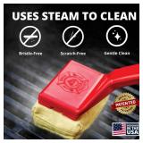 (UNUSED) Grill Rescue BBQ Replaceable Scraper Cleaning Head, Bristle Free - Durable and Unique Scraper Tools for Cast Iron or Stainless-Steel Grates, Barbecue Cleaner (Non Scraper Brush)