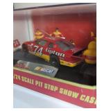 1995 Racing Champions 1:24 Scale Pit Stop Show Case NASCAR Johnny Benson Jr #74