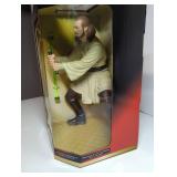 Star Wars Episode 1 - Mega Collectible Qui-Gon Jinn 12  Action Figure, #49811 w/COA
