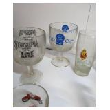 Classic Beer Glass Collection lot