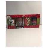 A Christmas Story 16oz Glassware Set of 4, New In Box