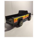 1970s Tonka Pickup Truck with Striped Graphics