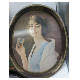 Classic Coca-Cola Coke Advertising 3 Metal Tray Vintage Collectible Collection
