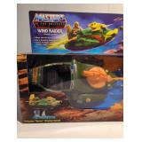 Masters of the Universe Origins Wind Raider Vehicle with Tow Hook w/ Stand