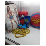 Wonder Woman Lady Power Costume Set XL with Accessories