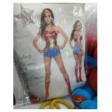 Wonder Woman Lady Power Costume Set XL with Accessories