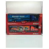 1993-1994 NASCAR Racing Champions Team Transporter Set, 2 Semi Trucks - Maxwell House & Tide