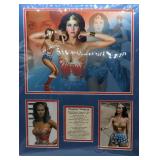 Wonder Woman 1970s TV Series Memorabilia Collection - 5 piece wall set