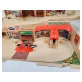 1980s Hot Wheels Service Center Foldaway Garage Playset