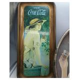 Classic Coca-Cola Coke Advertising 3 Metal Tray Vintage Collectible Collection