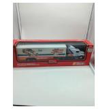 1993-1994 NASCAR Racing Champions Team Transporter Set, 2 Semi Trucks - Kellogg