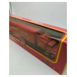 1993-1994 NASCAR Racing Champions Team Transporter Set, 2 Semi Trucks - McDonald