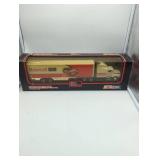 NASCAR 1:43 Scale Budweiser Racing Team & Motorcraft Race Team Transporters Semi Trucks