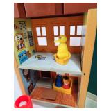 1970s Fisher-Price Play Family Sesame Street Playset #938