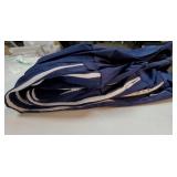 Patio Cushion Covers 21x19x3 Waterproof Outdoor Cushion Cover Replacement 4Packs Outdoor Seat Slipcover for Rattan Chair Sofa, Blue