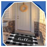 2 Pcs Hello Doormat 30