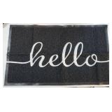 2 Pcs Hello Doormat 30