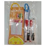 Multiplication and Division Flash Cards 30 Pcs, 0-12 Math Flash Cards with 4 Dry Erase Pens 2 Rings, Educational Time Table Flash Cards for 1st-3rd Graders Multiplication Game - Retail: $6