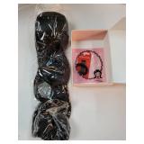 Ponytail Extension, Drawstring Ponytail Extension for Women Long Black Wavy Pony Tails Hair Extensions Synthetic Clip in Ponytail Hairpiece for Women (23 Inch)