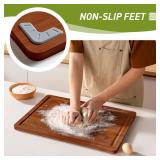 Bamboo Cutting Board Set Non Slip Feet Over Sink Gifts Best Mama Mommy Bonus Busy Mom Ever Christmas Xmas Birthday Law Step Stepmom Stepmother Who Have Everything Good Unique Useful Present