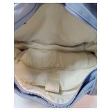 Tote Bag for Women, Travel Essentials Large Tote Bag with Zipper, Top Handle Handbag for Travel, Work (Blue) - Retail: $22