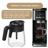 12 Cup Coffee Maker Carafe Replacement Pot Compatible with Ninja Coffee Maker CFP101 CFP201 CFP301 CFN601 CM401 CFP200 CFP250A CFP300 CFP305 CFP307 CFN602 CM400 CM401 CF090 CF091 CF092